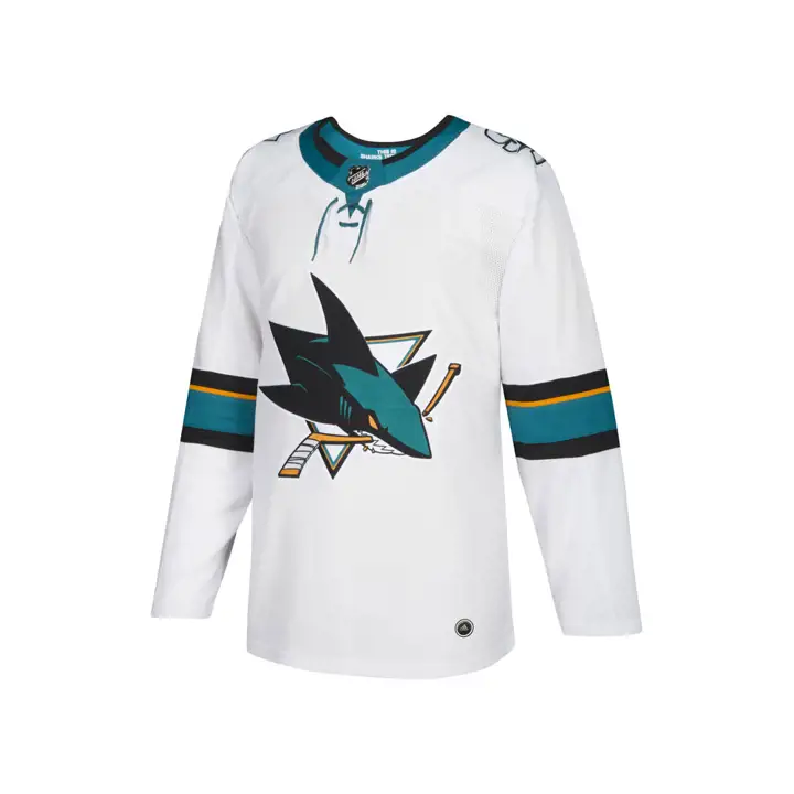 Maillot authentique Pro NHL des Sharks de San Jose blanc