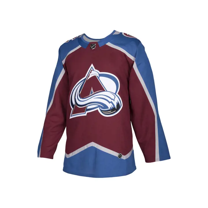 Maillot authentique Pro NHL Colorado Avalanche Grenat
