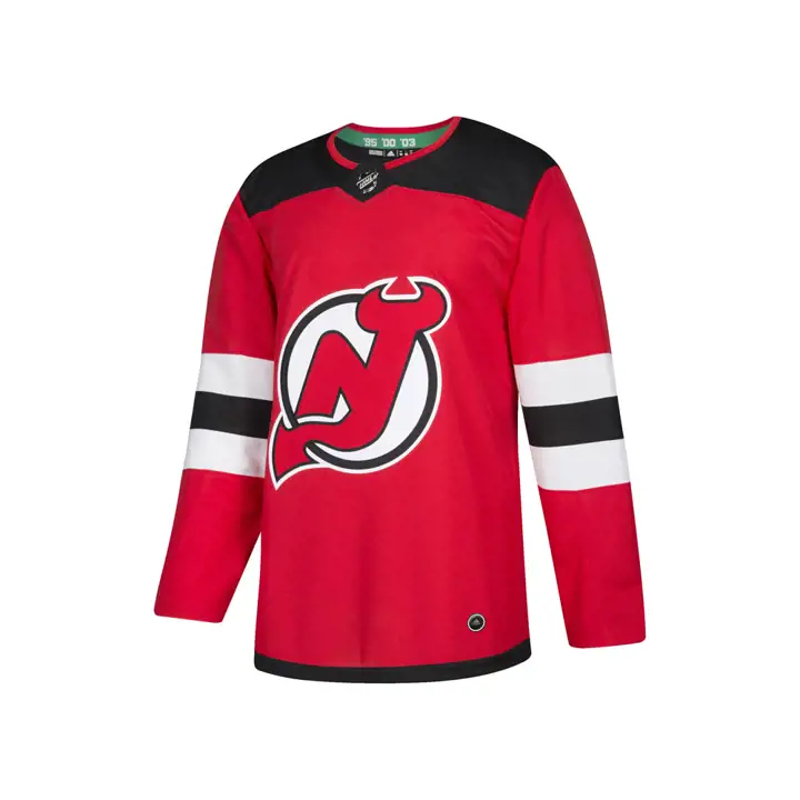 Maillot authentique New Jersey Devils NHL Pro rouge