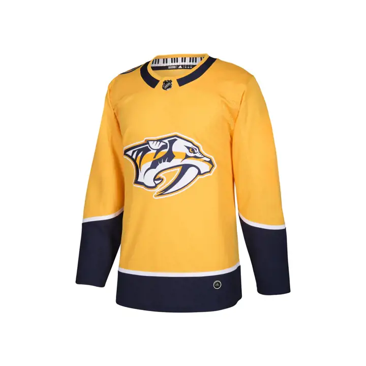Maillot authentique Pro Nashville Predators LNH jaune