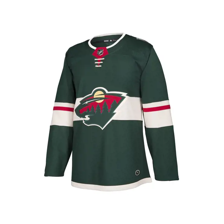Maillot Minnesota Wild LNH Authentic Pro vert foncé