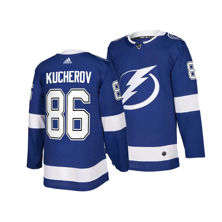 Maillot Authentique Joueur NHL Tampa Bay Lightning Nikita Kucherov