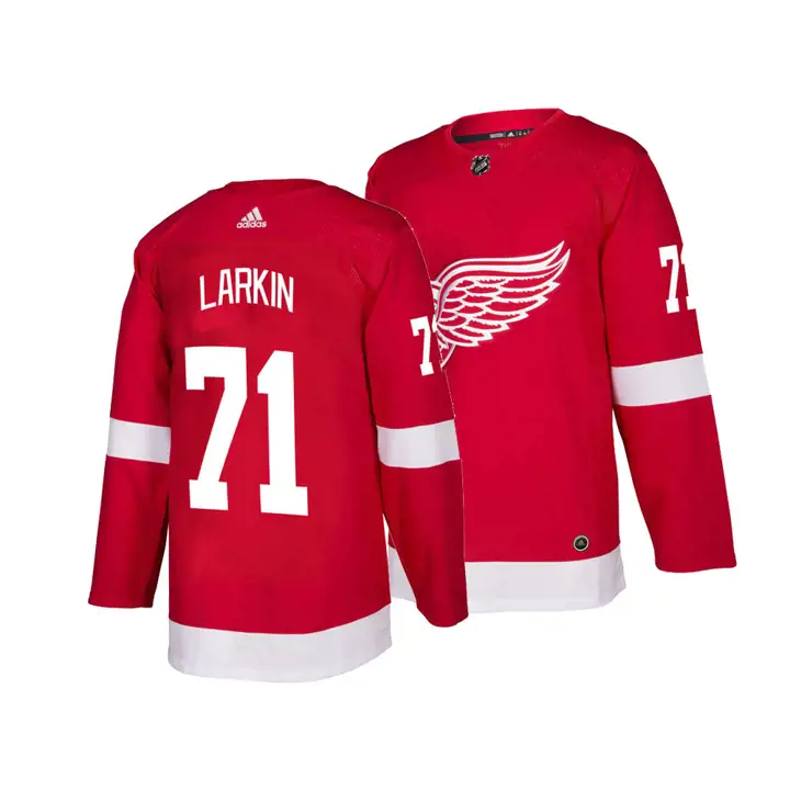 Maillot de joueur authentique des Red Wings de Détroit de la LNH Dylan Larkin re