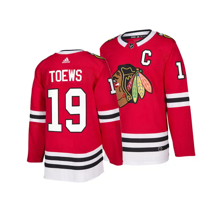 Maillot de joueur authentique Jonathan Toew des Blackhawks de Chicago (LNH)