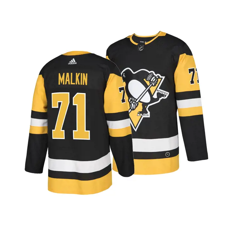 Maillot Authentique Joueur NHL Pittsburgh Penguins Evgeni Malkin
