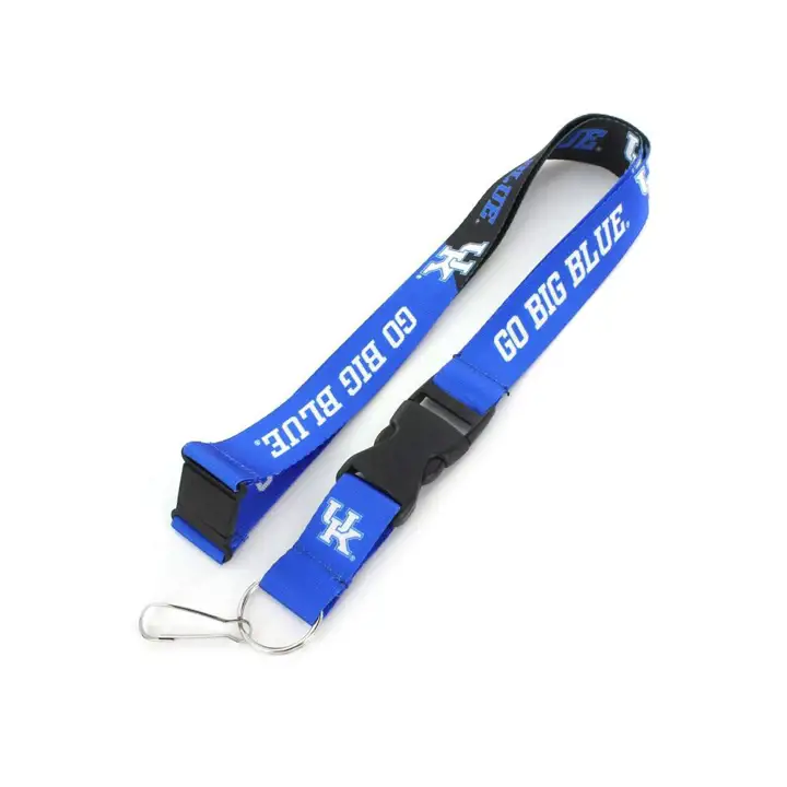 Cordon porte-badge slogan Kentucky Wildcats NOIR/BLEU