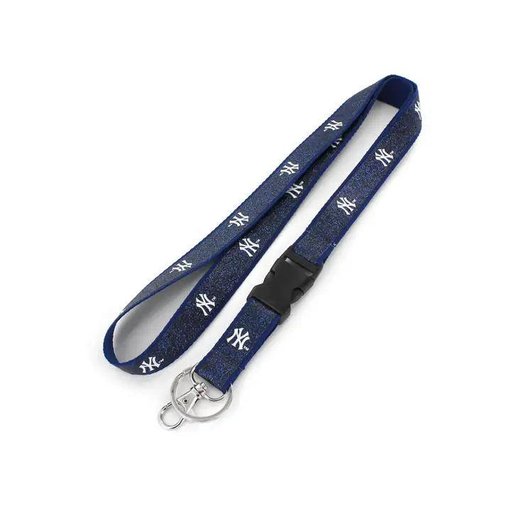 Lanière scintillante aux couleurs des Yankees Aminco rbl