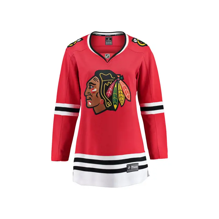 Maillot Blackhawks NHL Breakaway pour femme rouge/blanc
