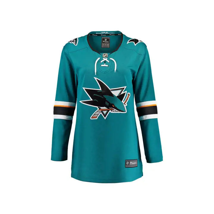 MAILLOT FÉMININ SHARKS NHL Breakaway sarcelle