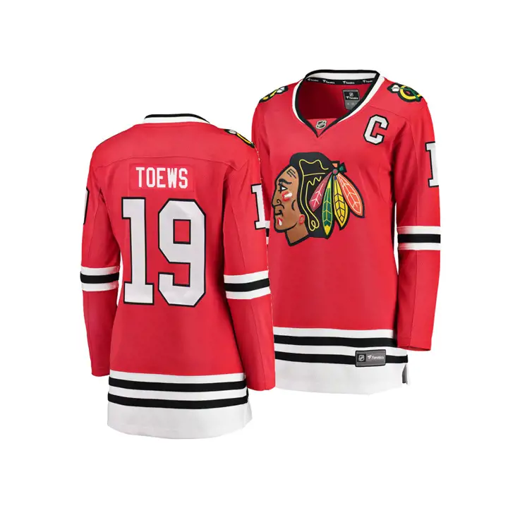 Maillot de joueur Breakaway Jonathan Toews NHL des Blackhawks pour femme