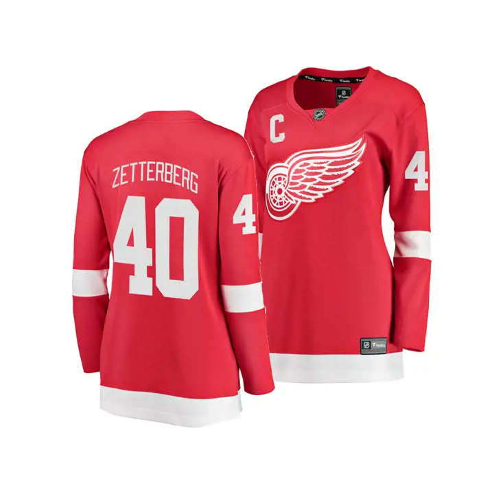 Maillot de joueuse Wings NHL Breakaway Henrik Zetterberg