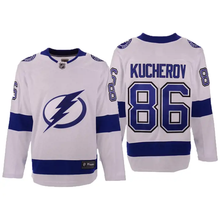 Maillot de joueur Tampa Bay Lightning NHL Breakaway Nikita Kucherov