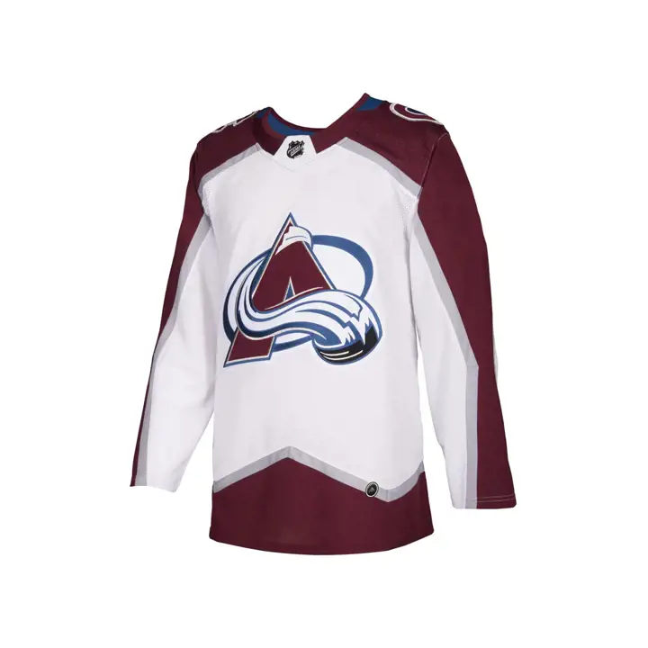 Maillot Colorado Avalanche LNH Breakaway blanc/Bourgogne