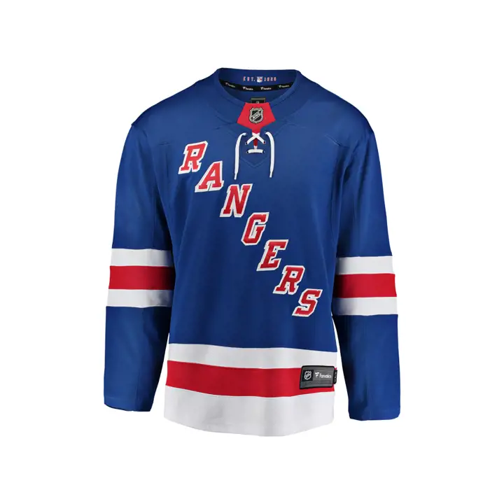 Maillot de hockey NHL Breakaway des Rangers de New York BLEU/rouge/blanc