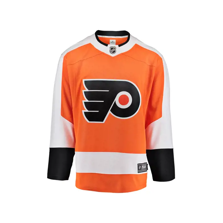 Maillot NHL Breakaway des Flyers de Philadelphie ORG/blanc/noir