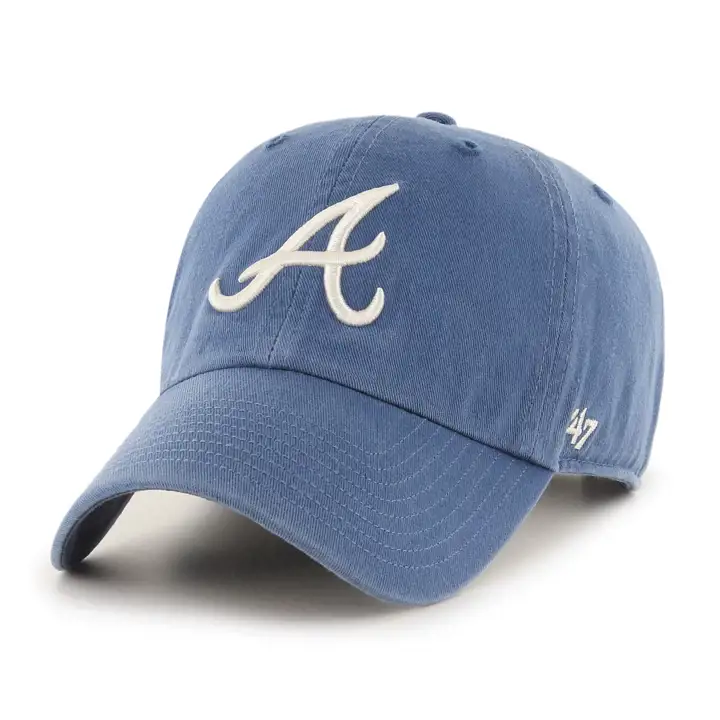 Atlanta Braves MLB Timber Casquette souple bleue