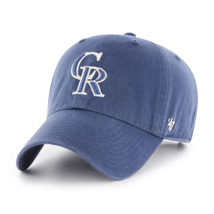 Colorado Rockies MLB Timber Clean Up BLEU