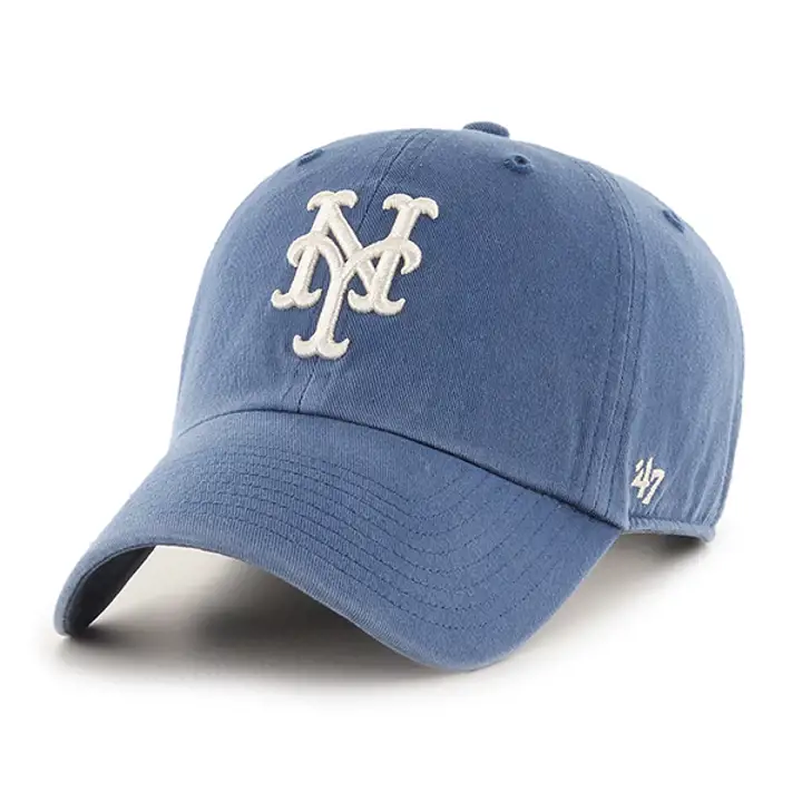 New York Mets MLB Timber Nettoyage BLEU