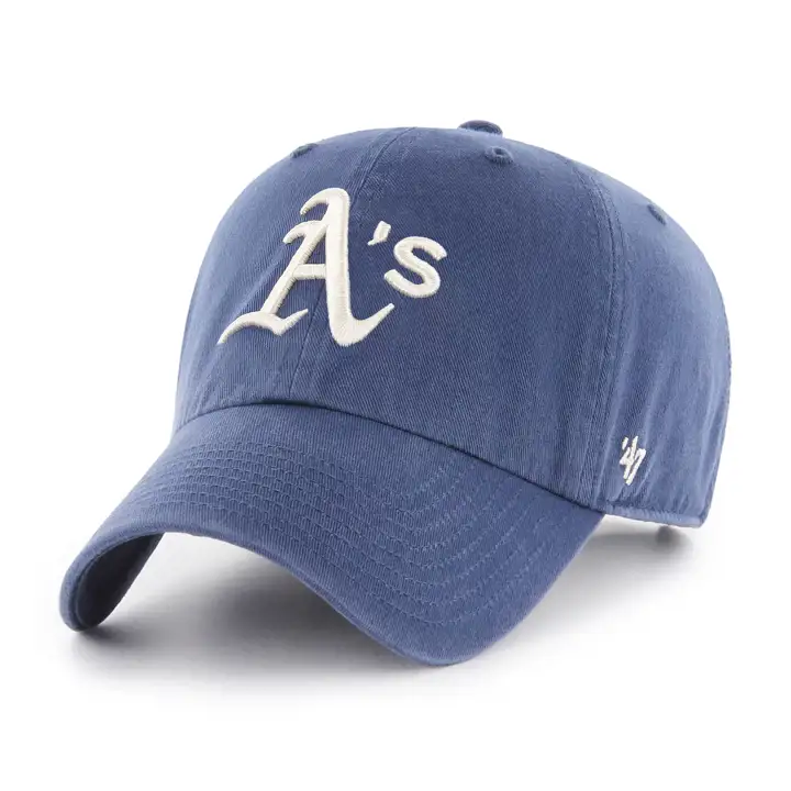 Oakland Athletics MLB Timber Clean Up BLEU