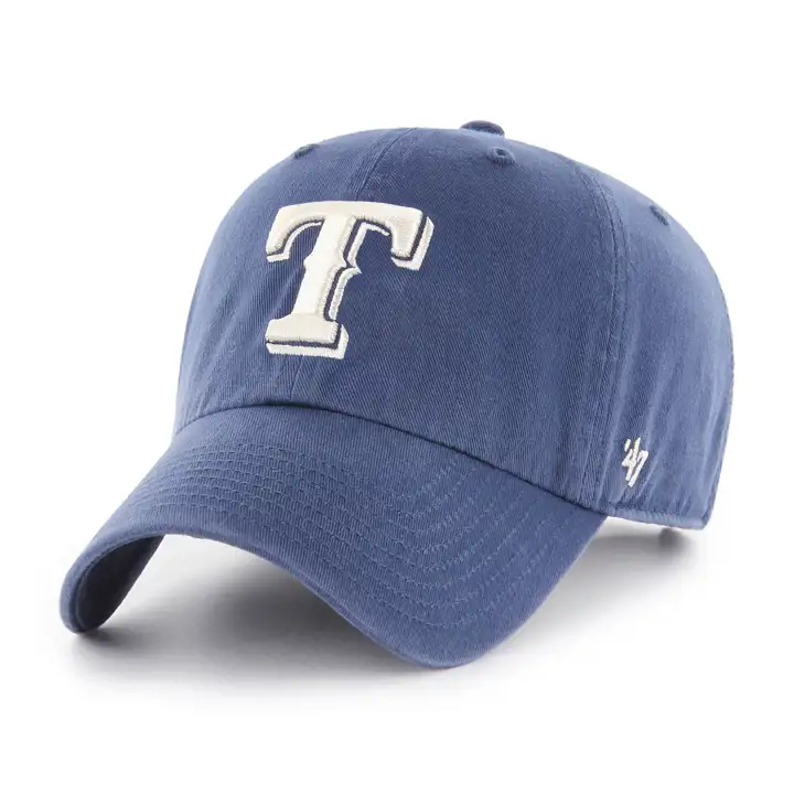 Texas Rangers MLB Timber Clean Up BLEU