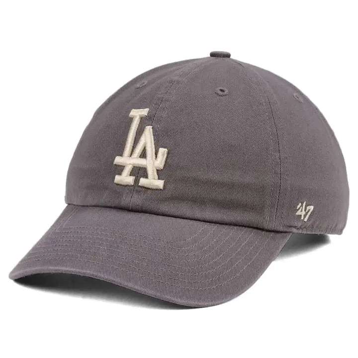 Los Angeles Dodgers MLB Casquette Dark Gray Clean Up GRY