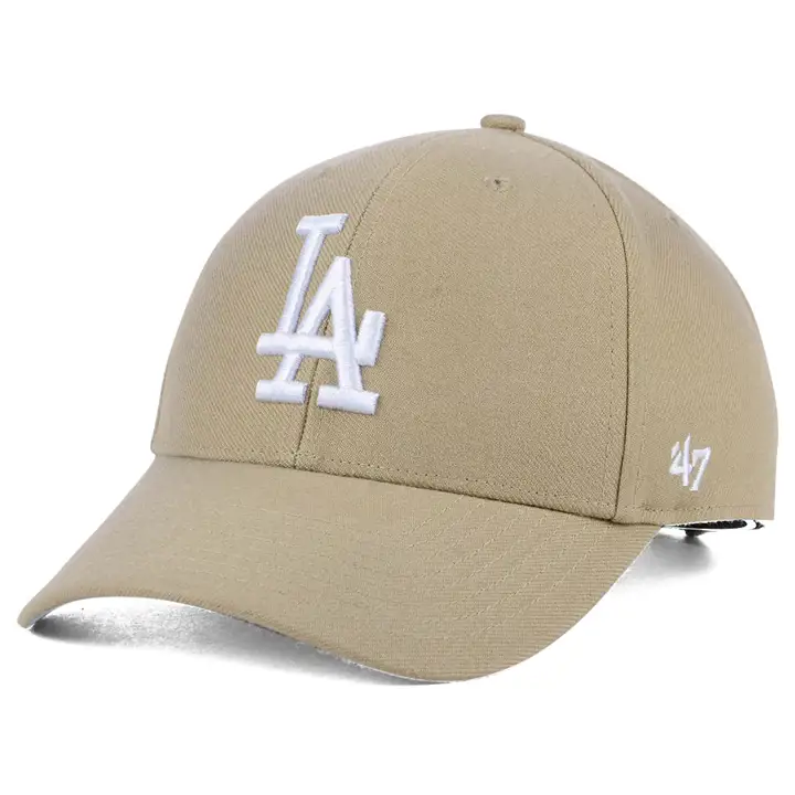 Casquette MVP Los Angeles Dodgers MLB Kaki/Blanc