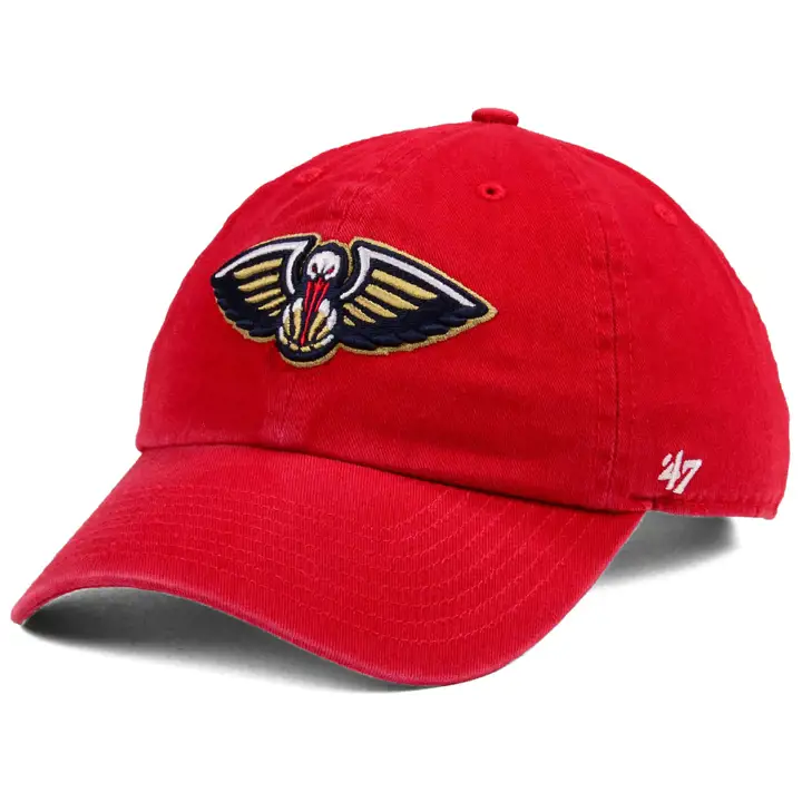 Casquette rouge « NO Pelican NBA '47 Clean Up »
