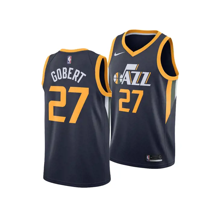 MAILLOT SWINGMAN JAZZ NBA ICON Rudy Gobert marine