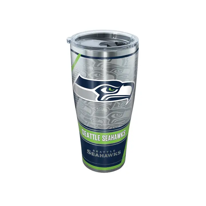 Seattle Seahawks 30oz NFL Edge Acier inoxydable argent/citron vert/na