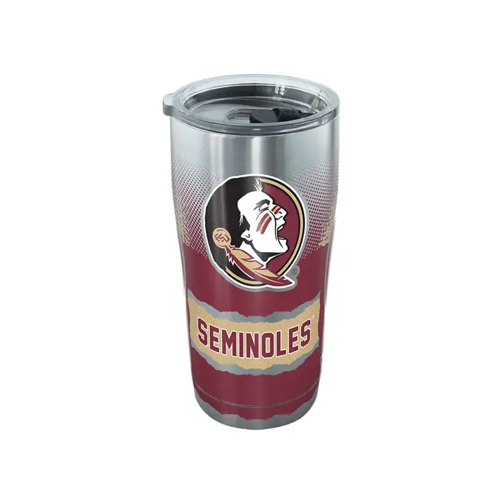 Florida State Seminoles Bouteille isotherme 590 ml en acier inoxydable NCAA Knockout