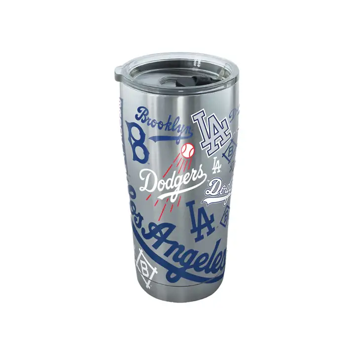 Los Angeles Dodgers Bouteille en acier inoxydable 20oz MLB All Over argent/n