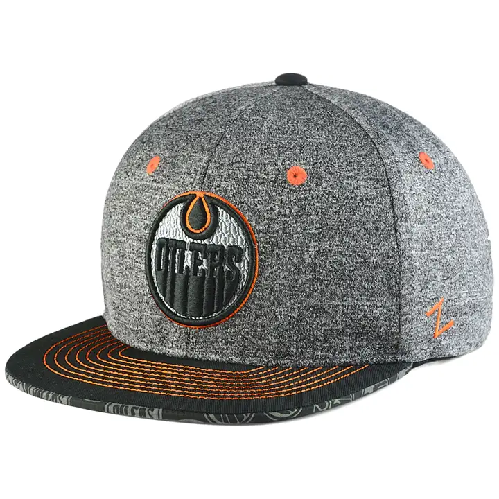 OILERS NHL Casquette Prodigy SB 17 gris/org