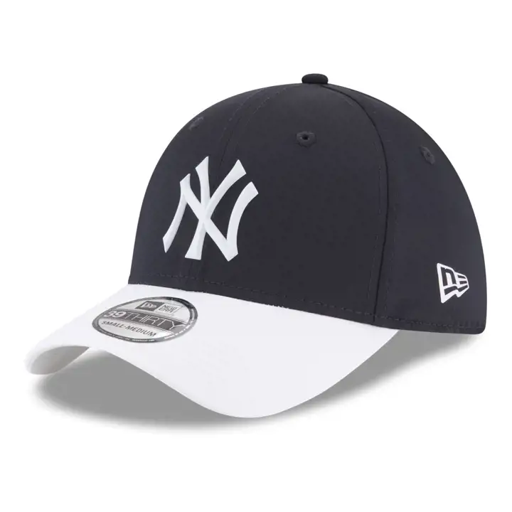 Casquette de baseball MLB New York Yankees Batting Practice Prolight 39THIRTY Marine