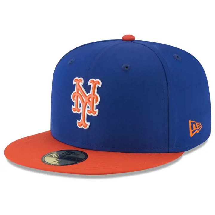 Casquette New York Mets MLB Batting Practice Prolight 59FIFTY bleu/or