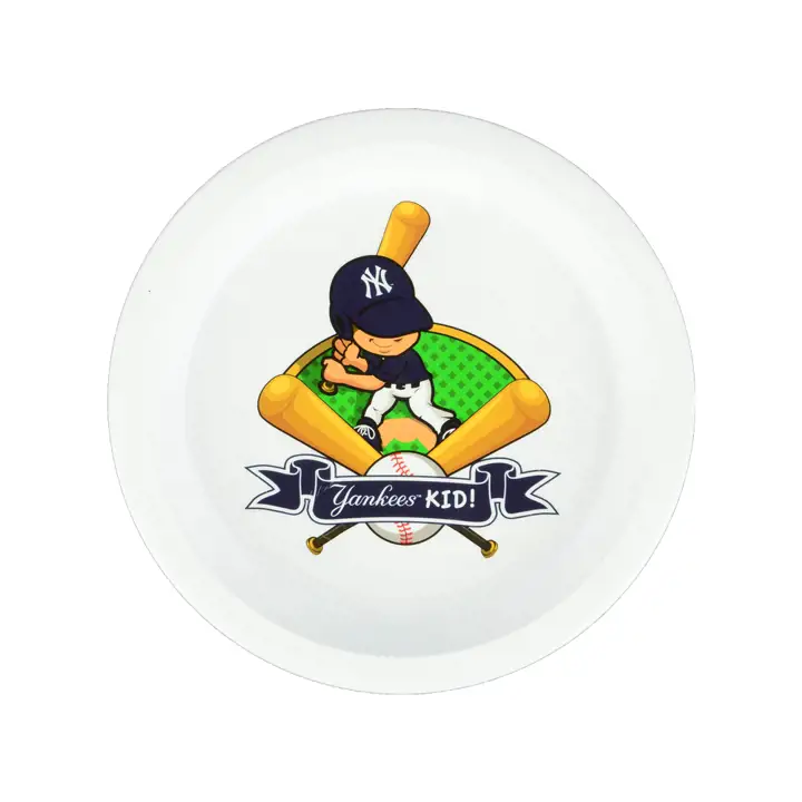 Assiette et bol Yankees blanc/marine