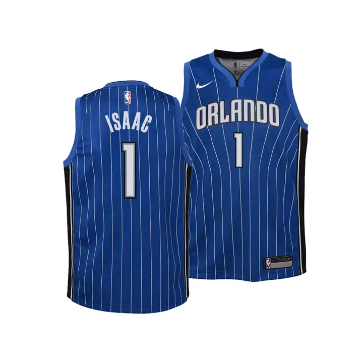 Maillot Swingman NBA Jeune Icon MAGIC Jonathan Isaac BLEU