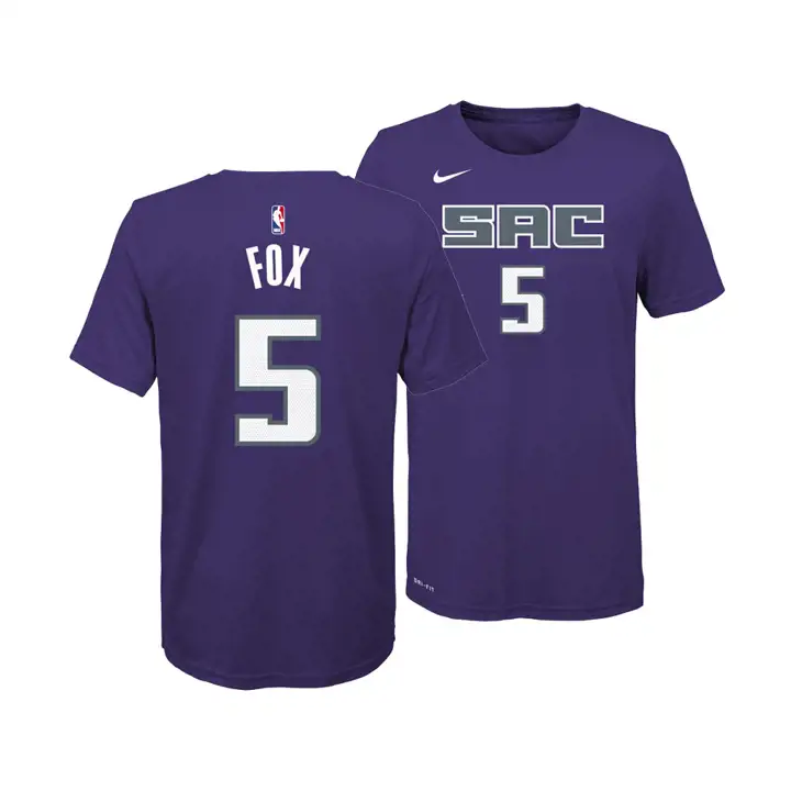 T-shirt KINGS NBA Youth Icon N&N De'Aaron Fox PUR