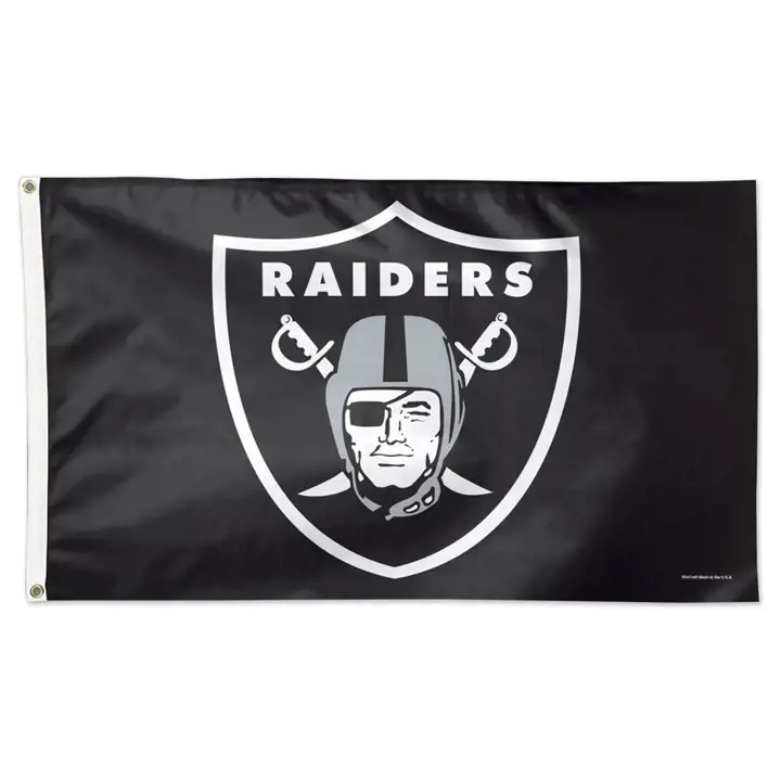 LV Raiders DRAPEAU DELUXE 3X5 Wincraft NOIR