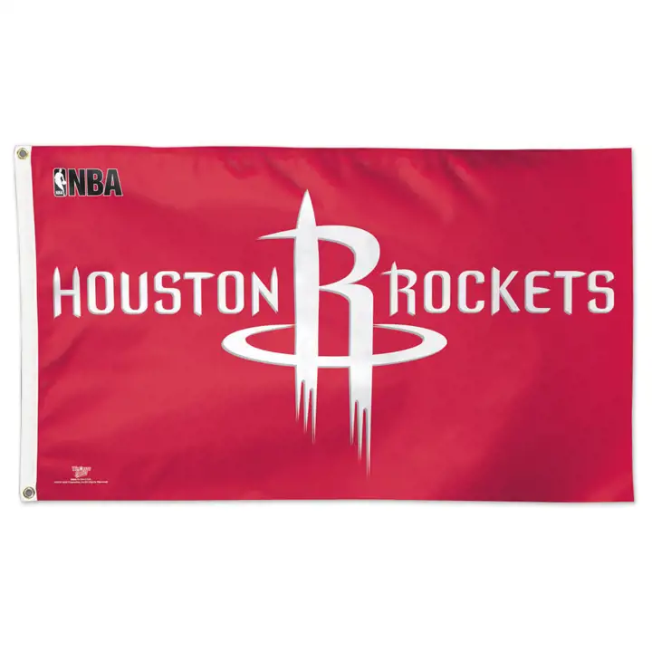 Drapeau de luxe Houston Rockets 3X5 Wincraft ROUGE