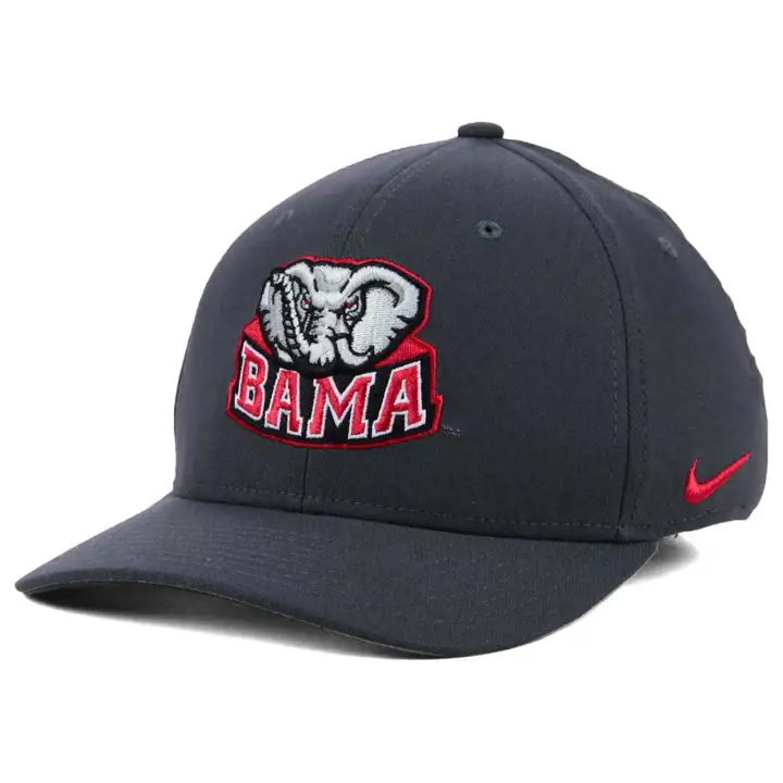 Alabama NCAA Anthracite Classic Swoosh ANTHRACITE