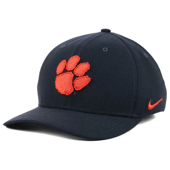 Clemson Tigers NCAA Swoosh classique ANTHRACITE