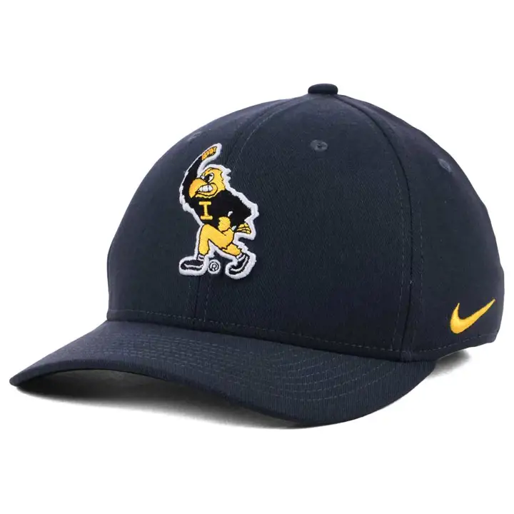 Iowa Hawkeyes NCAA Classique Swoosh ANTHRACITE
