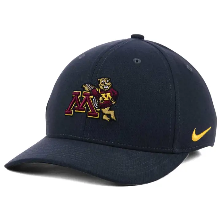 Minnesota Golden Gophers NCAA  Swoosh classique  ANTHRACITE