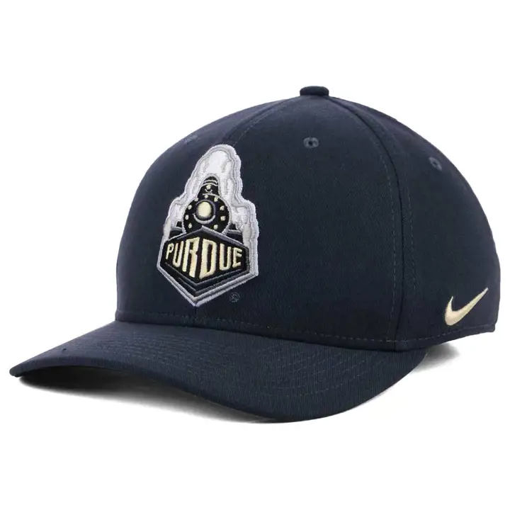 Purdue Boilermakers NCAA Classic Swoosh ANTHRACITE