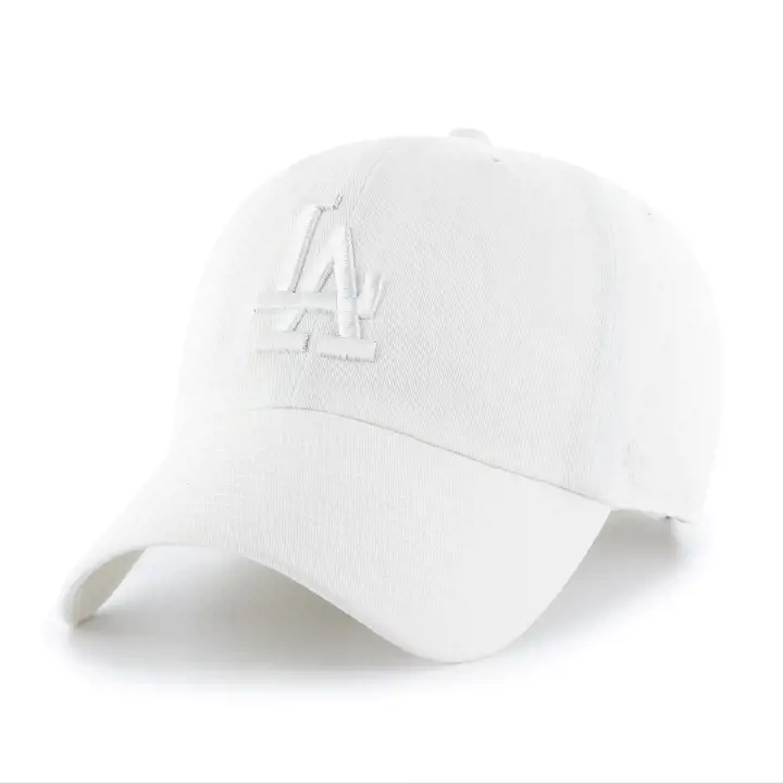 Casquette MLB Los Angeles Dodgers Clean Up blanche