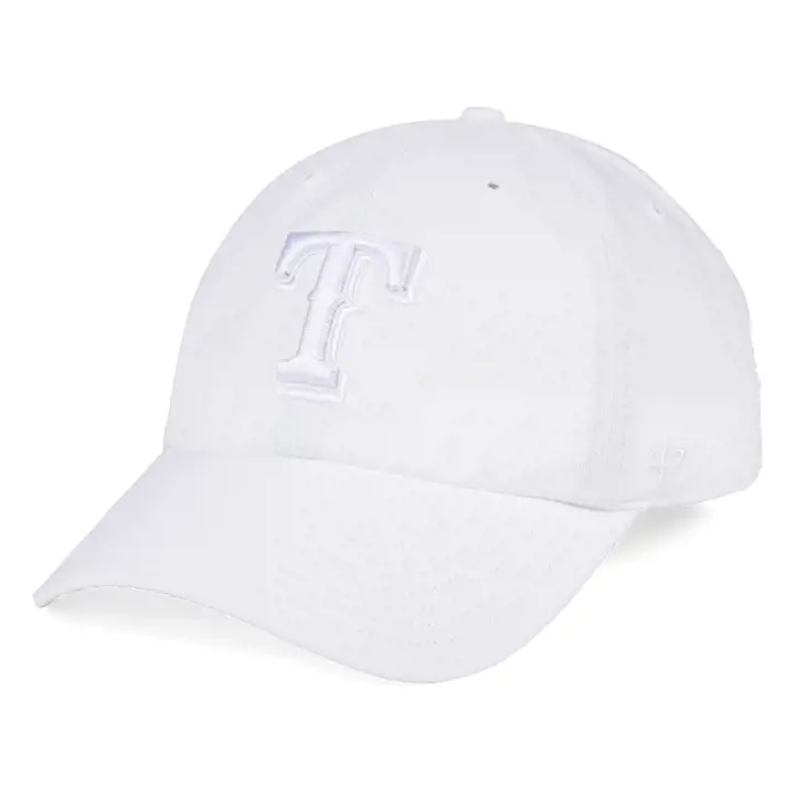 Texas Rangers MLB Casquette Ajustée Blanc/Blanc BLC