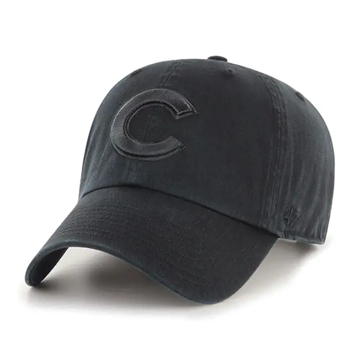 Chicago Cubs MLB Black/Black Clean Up  BLK