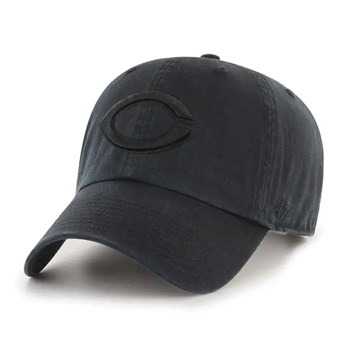 Cincinnati Reds MLB Black/Black Clean Up NOIR