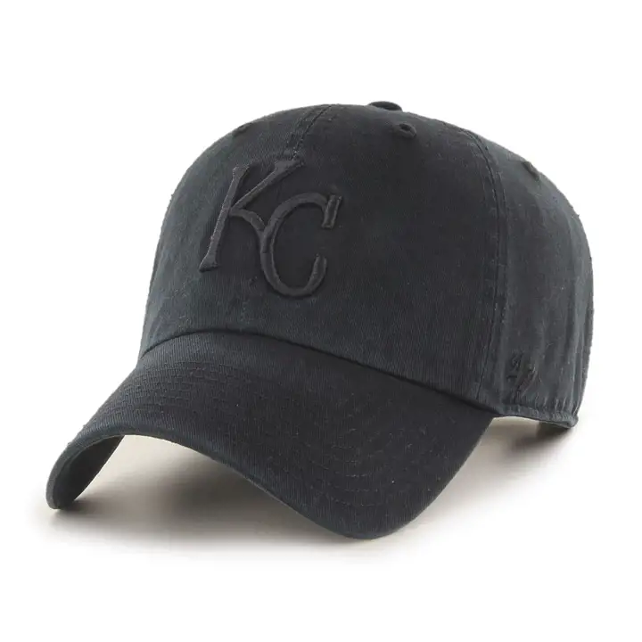 Casquette MLB Kansas City Royals noire/noire Clean Up BLK