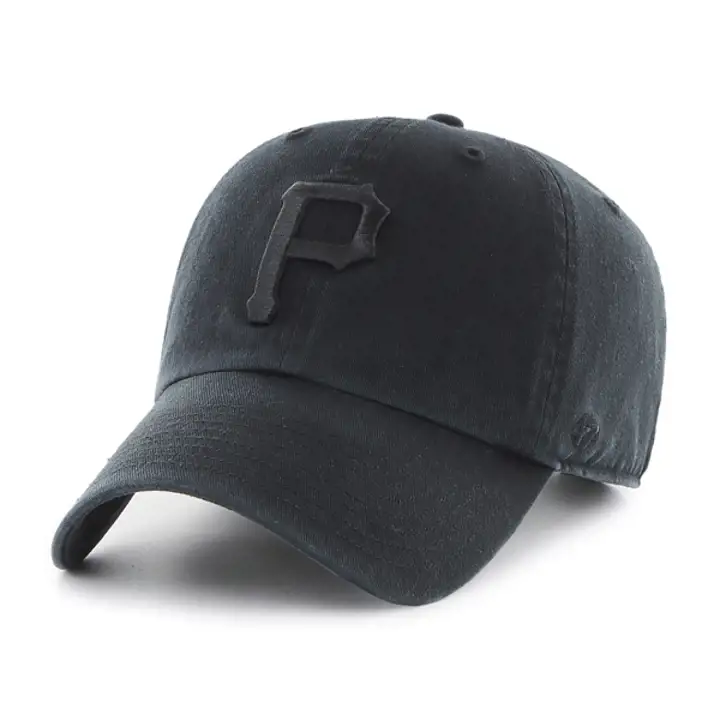 Pittsburgh Pirates MLB Black/Black Clean Up NOIR